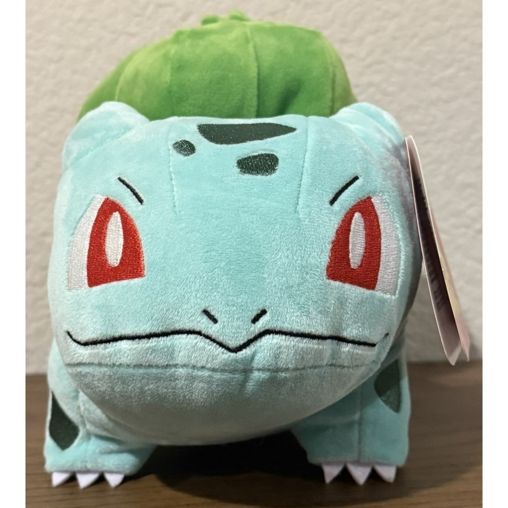 Pokémon Bulbasaur 8" Plush NWT Stuffed Animal Jazwares Licensed SAME DAY SHIP - Picture 2 of 4
